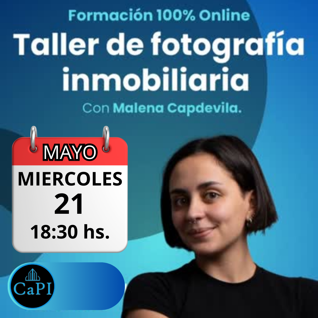 Taller de Fotografía Inmobiliaria