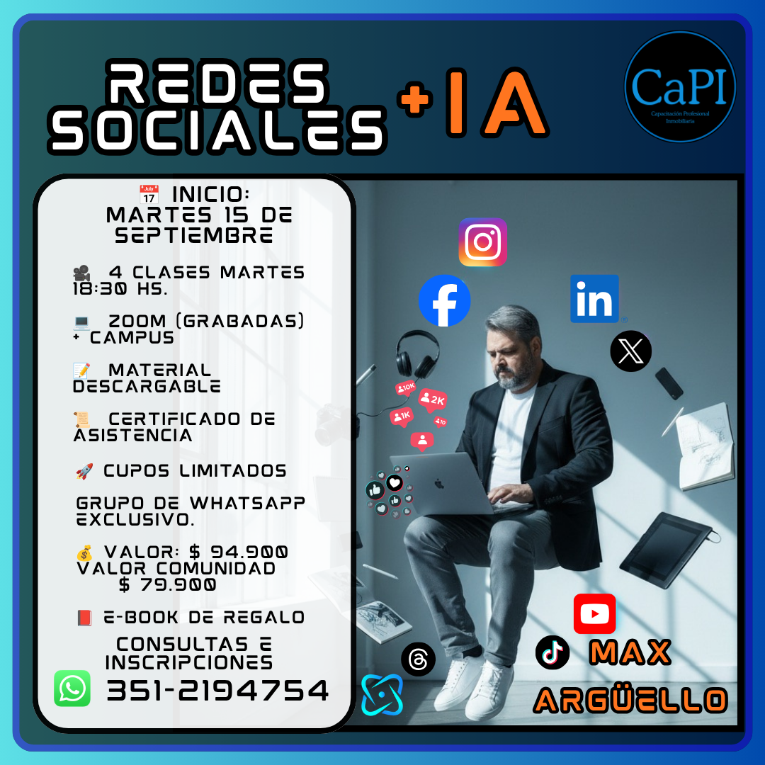 Redes Sociales +IA